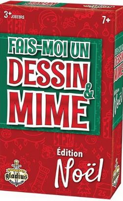 // CC23 JEU FAIS-MOI UN DESSIN : MIME - ÉDITION NOËL